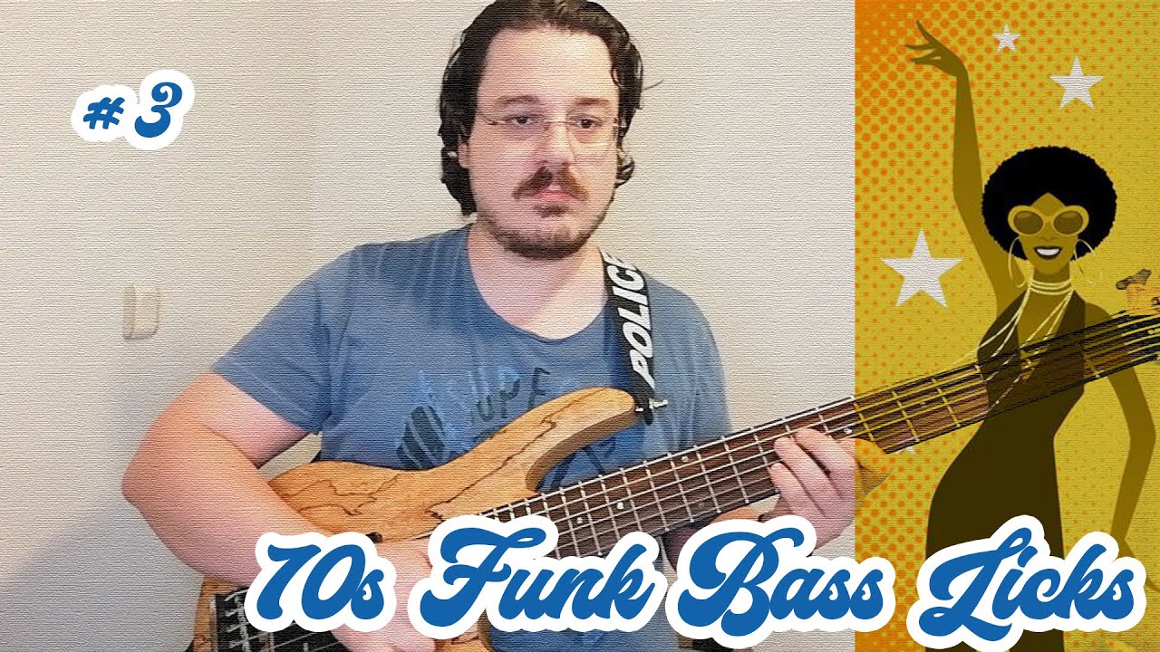 70s Funk Bass Lick (with TABS) #3