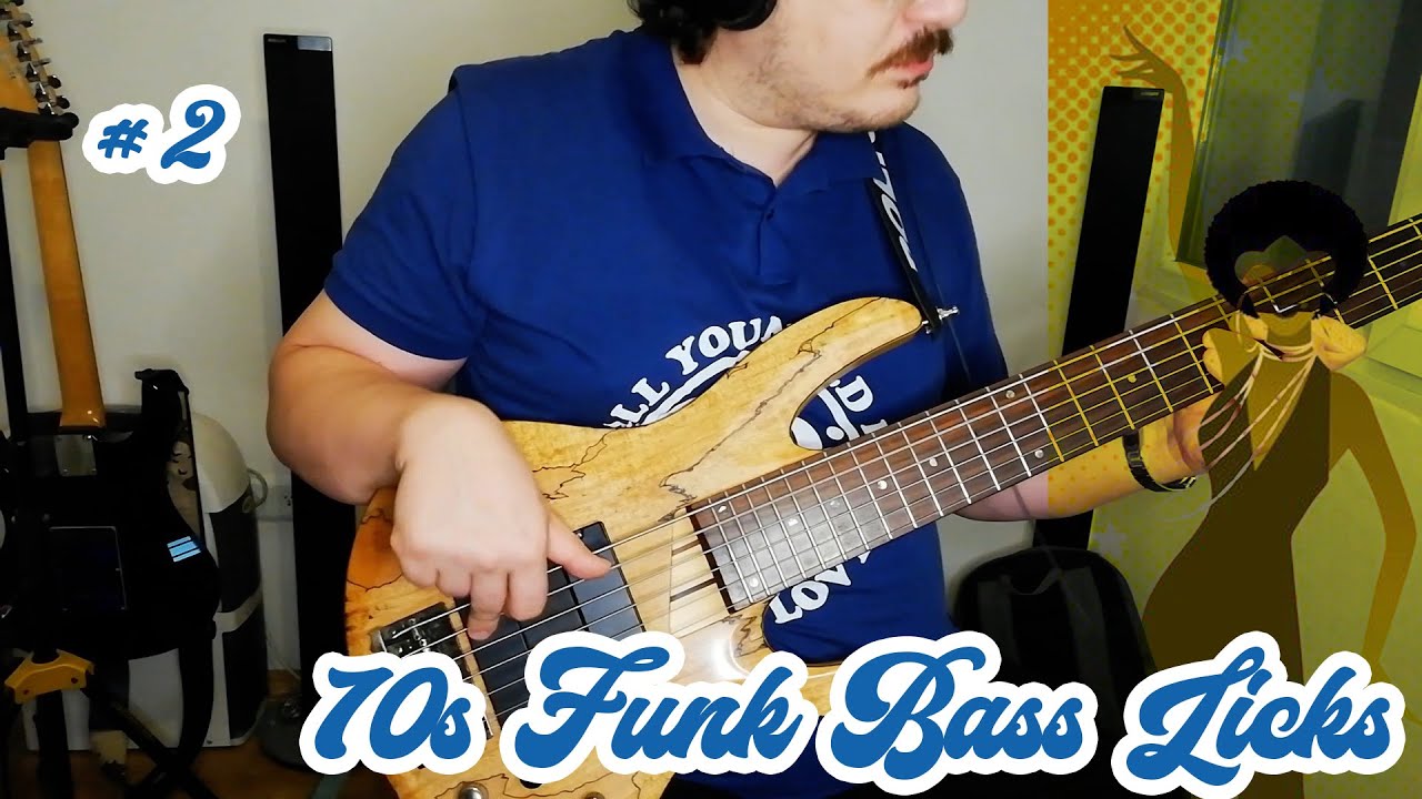 70s Funk Bass Lick (with TABS) #2