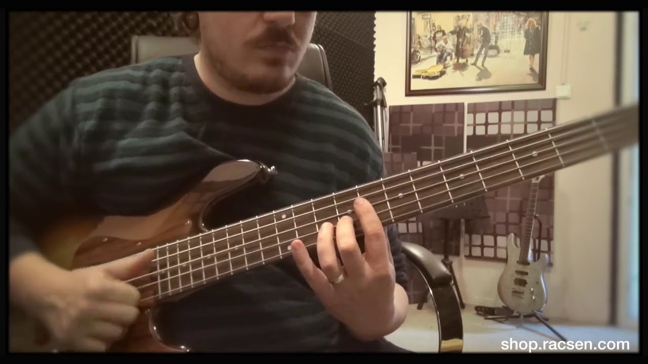 Kısa Demo – ES Jazz 5 Telli Erkan Sızarlar Yapımı Bas Gitar