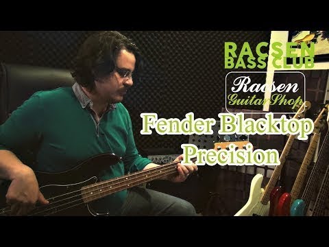 Fender Blacktop Precision Bass Demo