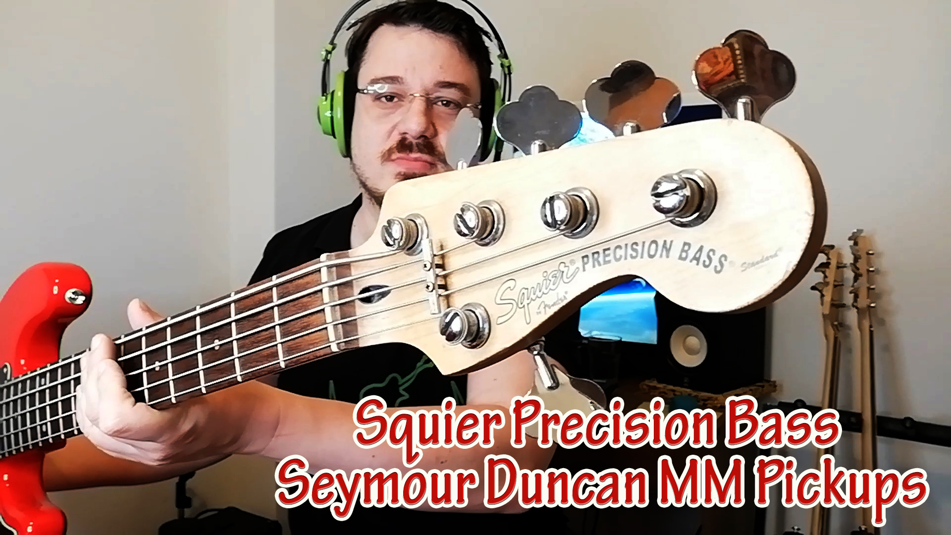 Squier Precision Bas Gitar – Seymour Duncan Modifiyeli