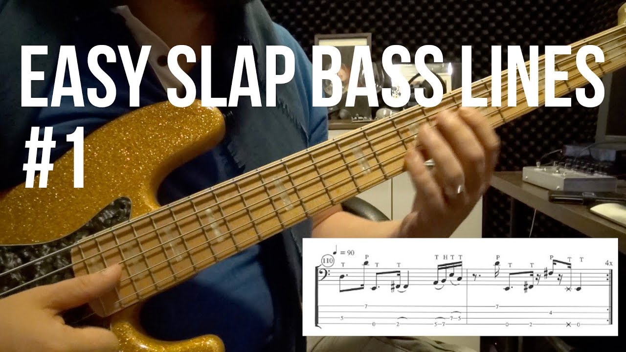 Easy Slap Bass Lines with KSD Proto J #1